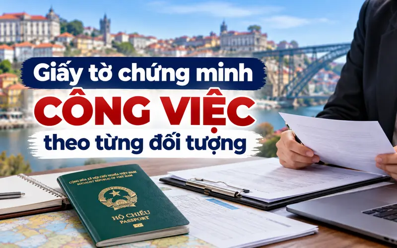 Hồ sơ chứng minh công việc theo từng đối tượng
