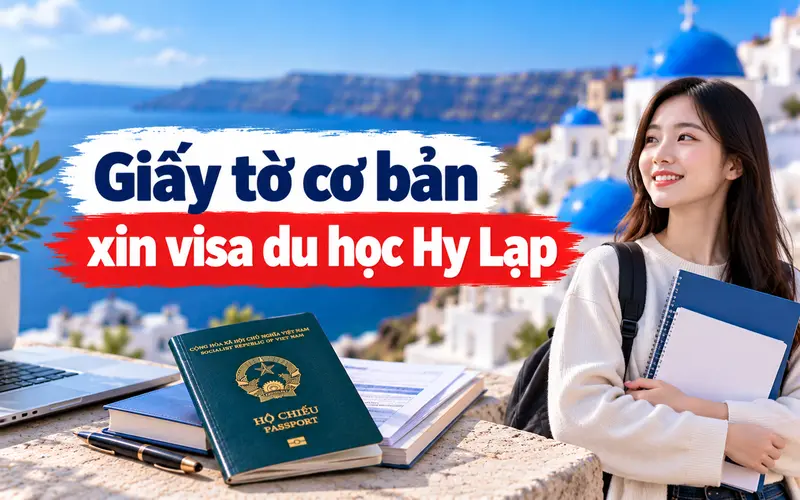 Hồ sơ cần chuẩn bị khi xin visa du học Hy Lạp