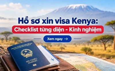 Hồ sơ xin visa Kenya