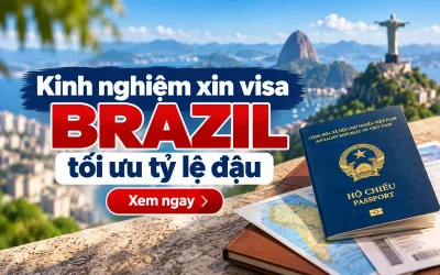Kinh nghiệm xin visa Brazil