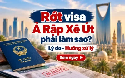 Rớt visa Ả Rập Xê Út phải làm sao?