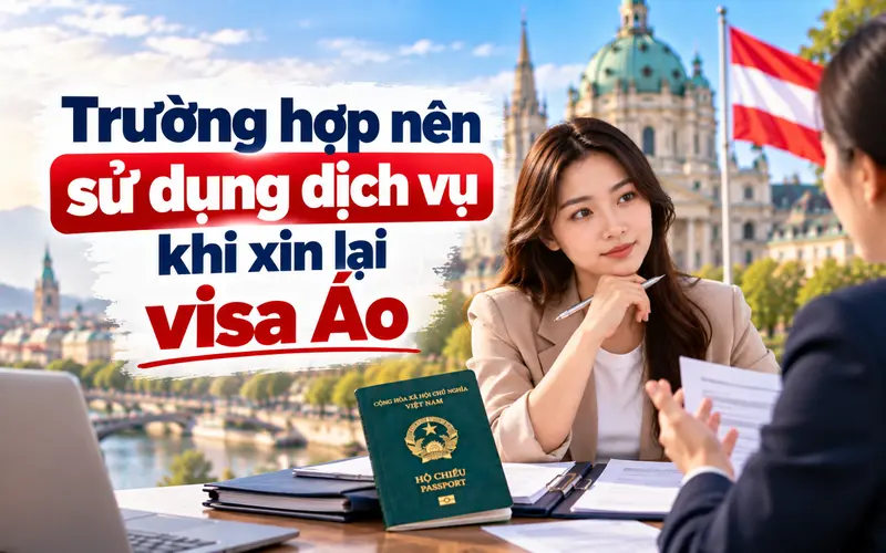 Gợi ý trường hợp nên sử dụng dịch vụ visa Áo