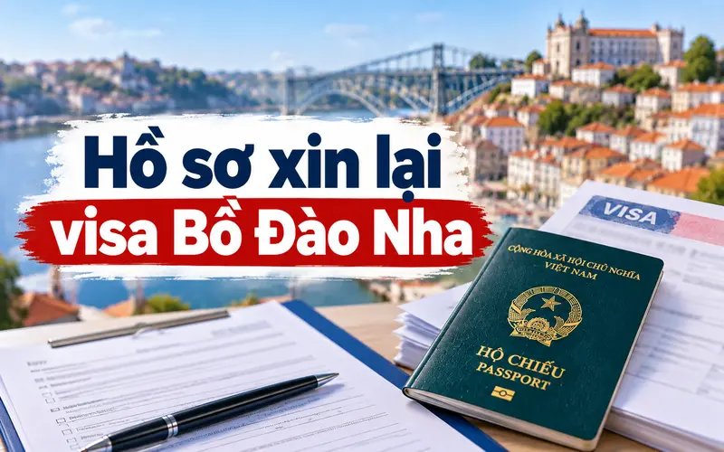 Hồ sơ cần chuẩn bị khi xin lại visa Bồ Đào Nha