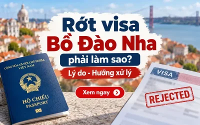 Rớt visa Bồ Đào Nha phải làm sao?