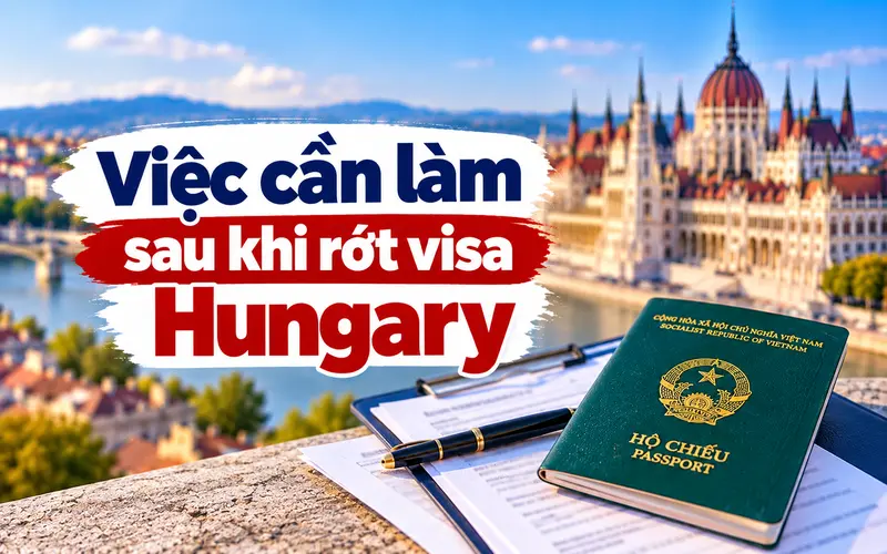 Việc nên làm sau khi rớt visa Hungary