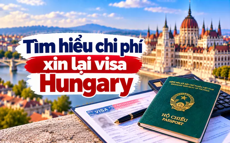 Cập nhật chi phí xin lại visa Hungary