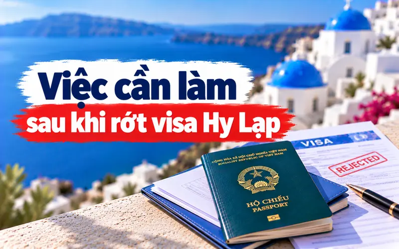 Những việc nên làm sau khi rớt visa Hy Lạp