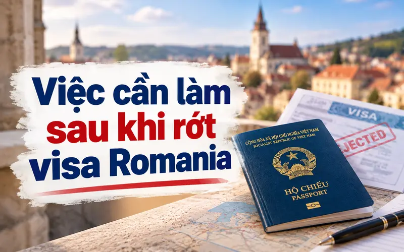 Những việc cần làm sau khi rớt visa Romania