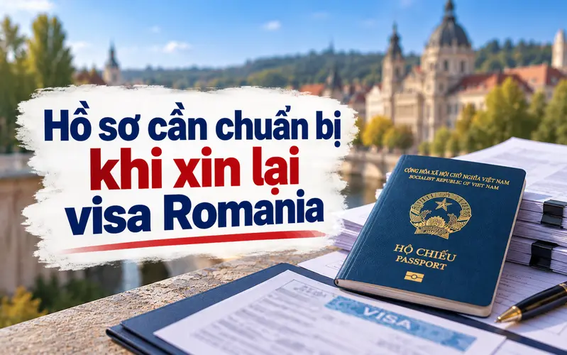 Nhóm hồ sơ cần chuẩn bị khi xin lại visa Romania