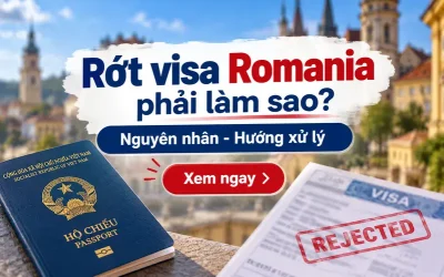Rớt visa Romania phải làm sao?