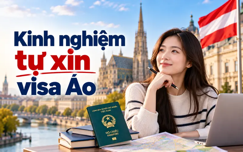 Kinh nghiệm tự xin visa Áo hiệu quả