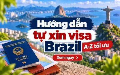 Tự xin visa Brazil