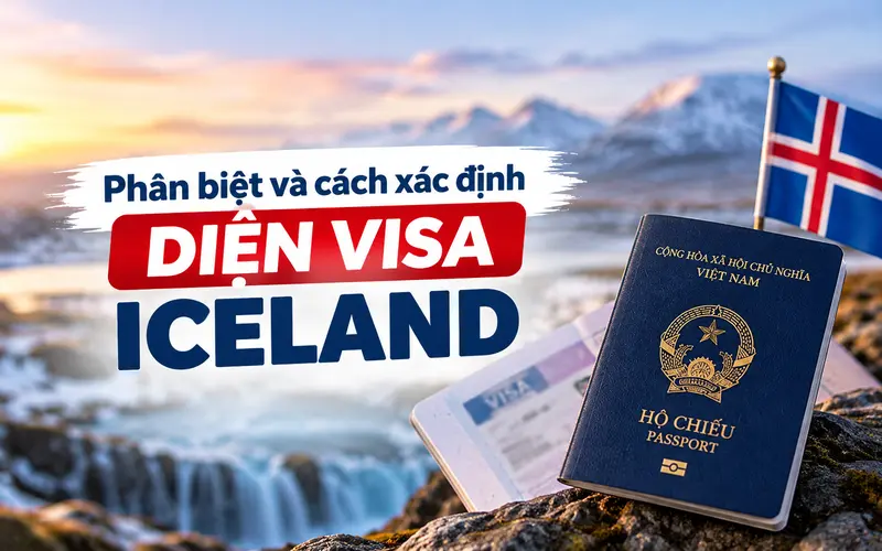 Cách xác định đúng loại visa Iceland khi tự xin 