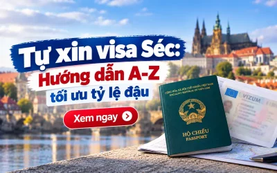Tự xin visa Séc