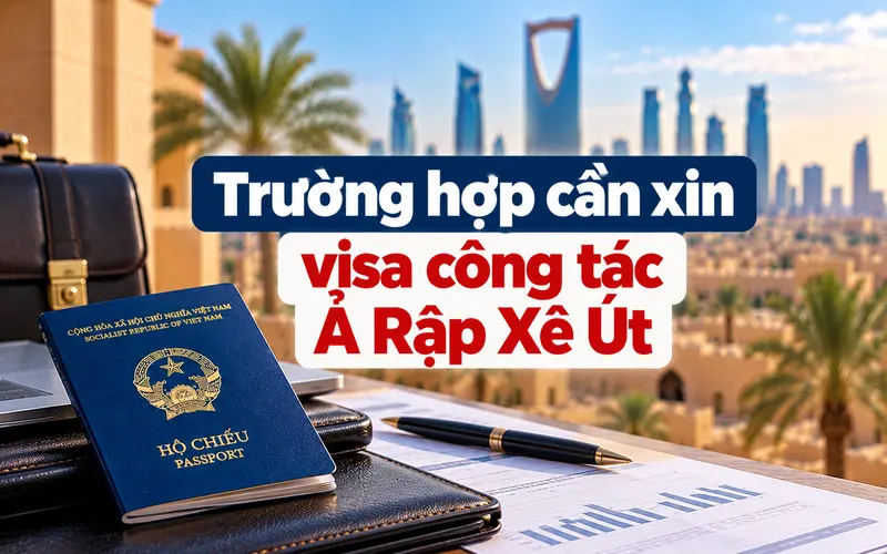 Những trường hợp cần xin visa công tác Ả Rập Xê Út
