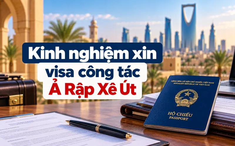Kinh nghiệm xin visa công tác Ả Rập Xê Út hiệu quả