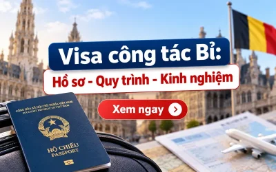 Visa công tác Bỉ