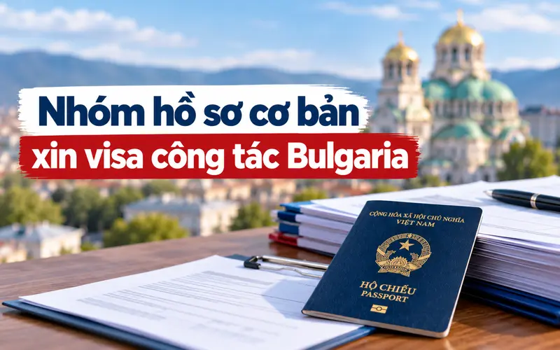 Hồ sơ cần chuẩn bị khi xin visa công tác Bulgaria