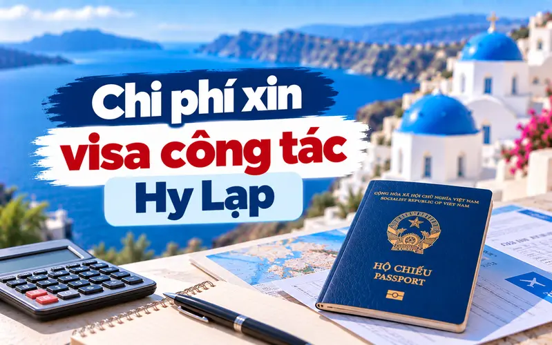 Cập nhật chi phí xin visa công tác Hy Lạp