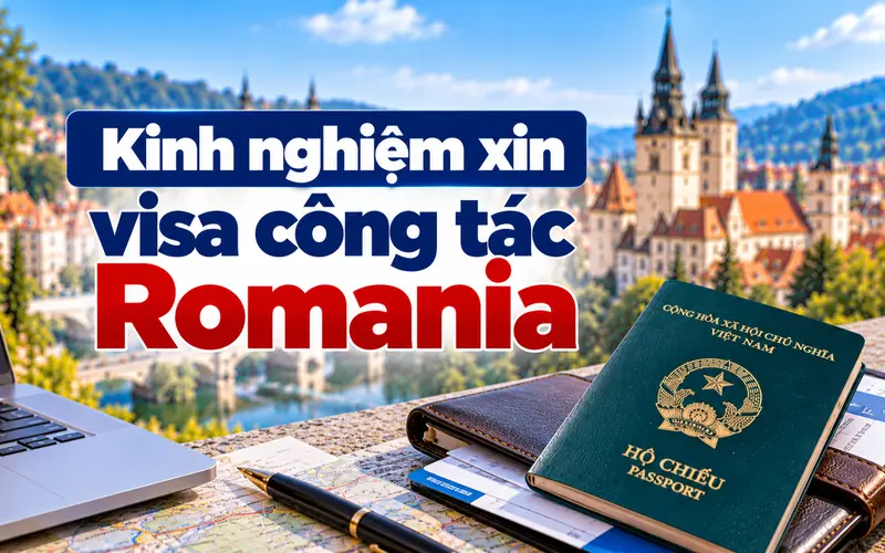 Kinh nghiệm xin visa công tác Romania hiệu quả
