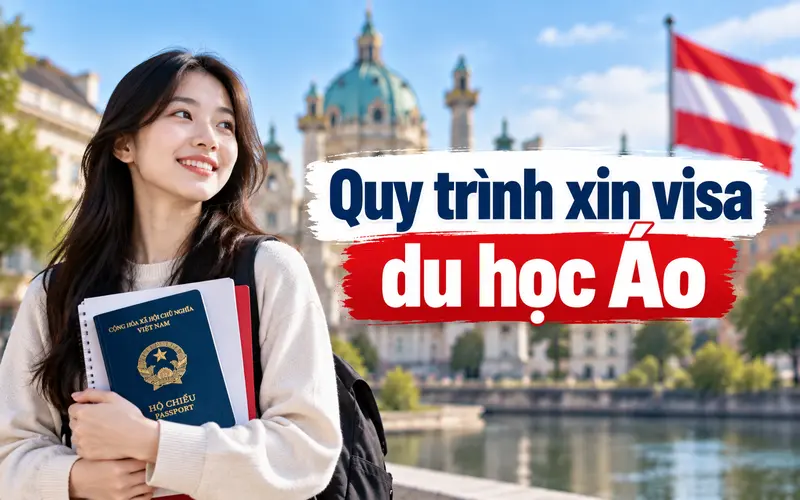Hướng dẫn các bước xin visa du học Áo