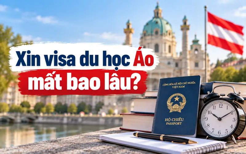 Cập nhật thời gian xin visa du học Áo
