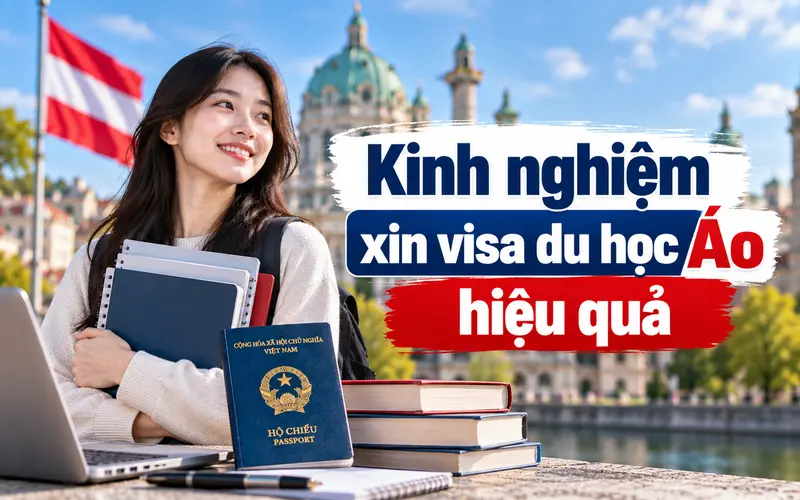 Kinh nghiệm xin visa du học Áo tối ưu