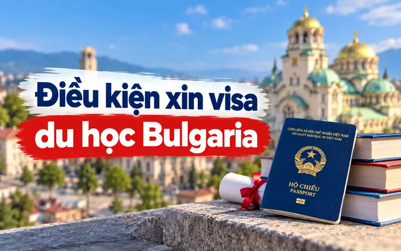 Cập nhật điều kiện xin visa du học Bulgaria
