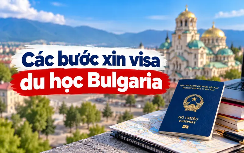 Hướng dẫn quy trình xin visa du học Bulgaria chi tiết