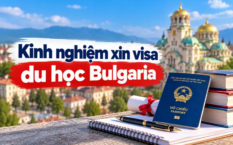 Kinh nghiệm xin visa du học Bulgaria tối ưu