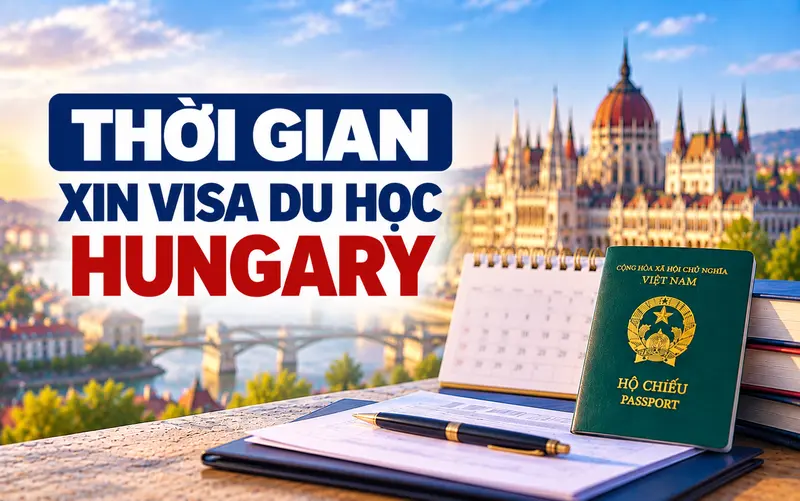 Tìm hiểu thời gian xin visa du học Hungary