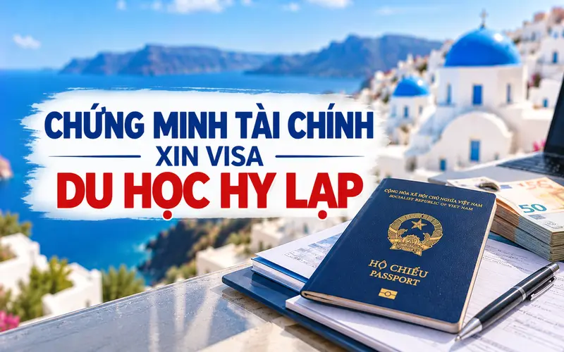 Cách chứng minh tài chính xin visa du học Hy Lạp