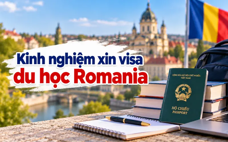 Kinh nghiệm xin visa du học Romania hiệu quả