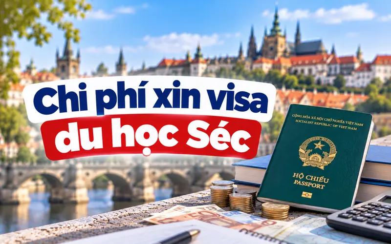 Tìm hiểu chi phí xin visa du học Séc