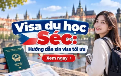 Visa du học Séc