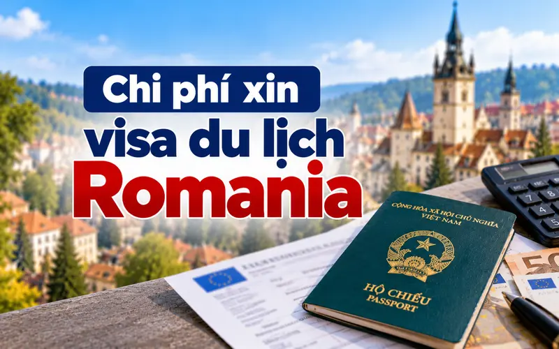 Cập nhật chi phí xin visa du lịch Romania