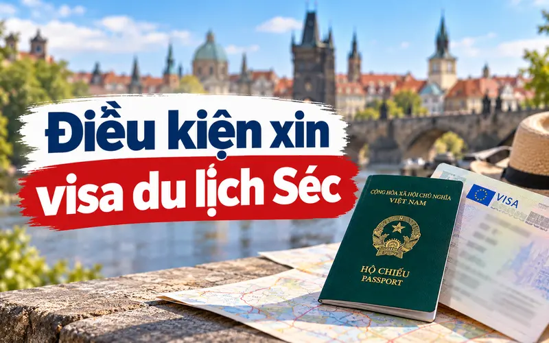 Cập nhật điều kiện xin visa du lịch Séc