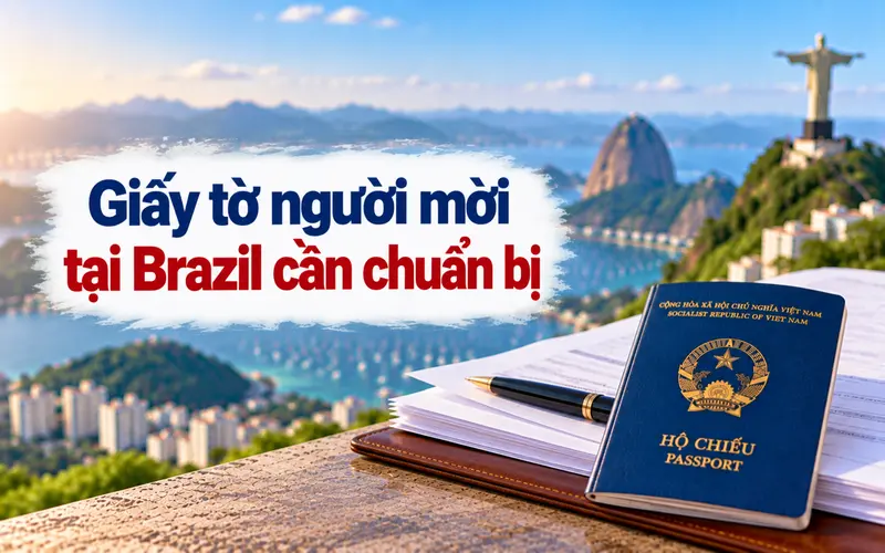 Tìm hiểu người mời tại Brazil cần chuẩn bị giấy tờ gì?