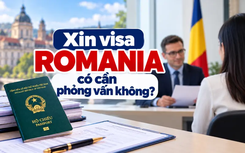 Tìm hiểu xin visa Romania có cần phỏng vấn không