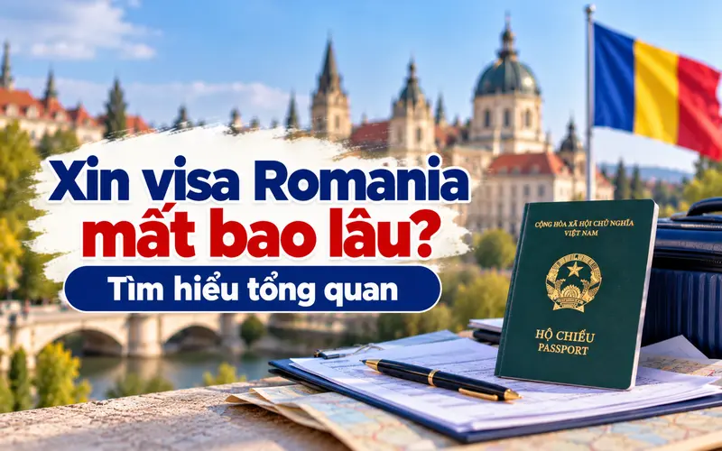 Tìm hiểu tổng quan xin visa Romania mất bao lâu